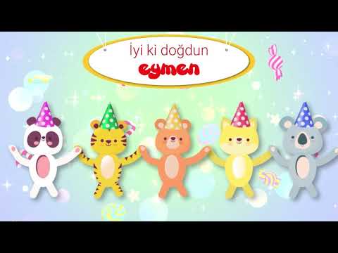 İyi ki Doğdun EYMEN - İsme Özel Kırmızı Balık Doğum Günü Şarkısı