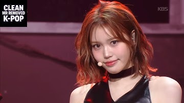 [CLEAN MR REMOVED] Mamma Mia - izna (이즈나) [뮤직뱅크/Music Bank] | KBS 251017 방송 MR제거