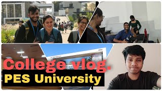 College Vlog ✨ | Day in My Life | PES University, Bengaluru |  @ItsAbhiVlog