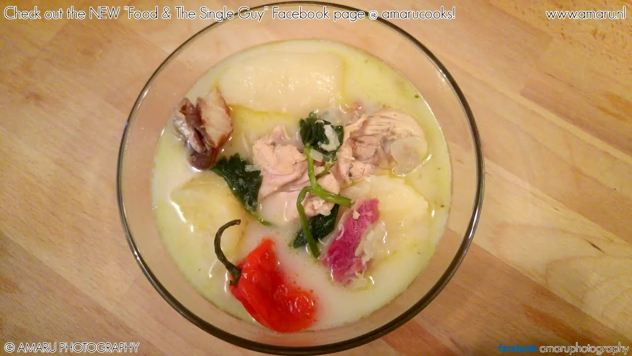 🇸🇷 Food & The Single Guy - S.06.06 - Cassava Soup / Cassave Soep / Kasaba Bravoe