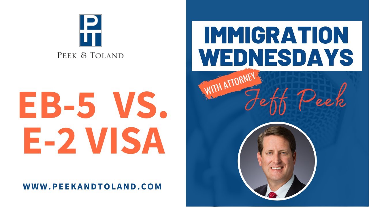 Difference Between EB-5 and E-2 Visa | Which Investor Visa is Best for ...