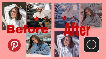 Using this two Apps more filter to make || Tutorial || Pinterest || Polarr || easy step