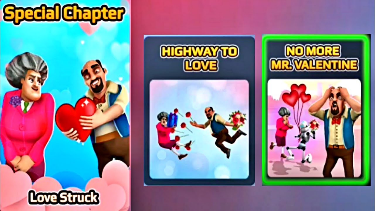 Scary Teacher 3D  miss T Highway to Love Walkthrough (iOS Android) 