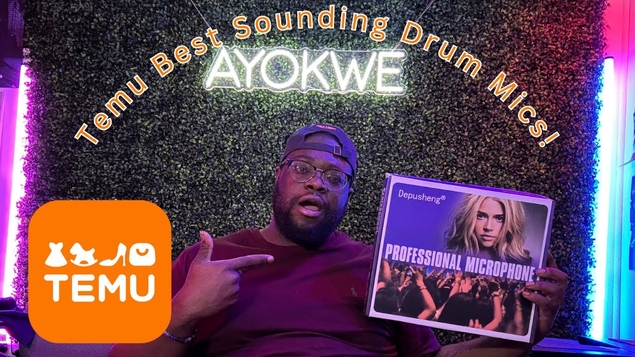 These Are The Best Drum Mics On Temu! - YouTube
