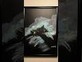 Artwork: "Night Storm #artreels #artwork #painting #storm #darkness #light #artlover #journey