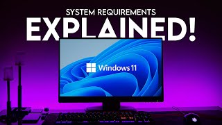 microsoft windows 11 - system requirements & tpm 2.0 explained!