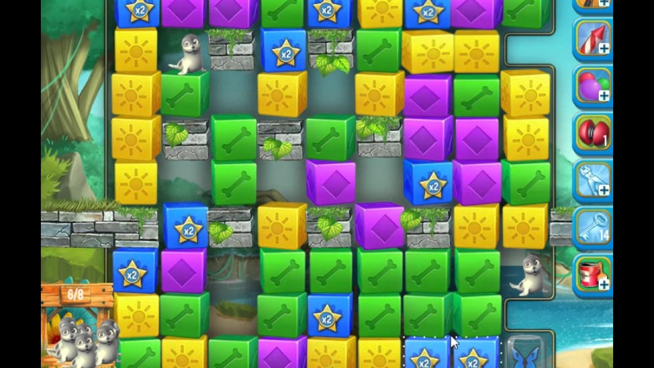 Pet Rescue Saga, Pet Island, 27th March 2017, level 3 😈 ►TOBIAS DEAMON◄