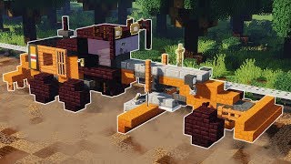Grader | Minecraft Vehicle Tutorial