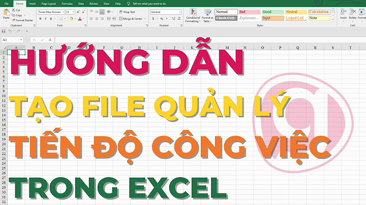 Mẫu sơ đồ Gantt Excel