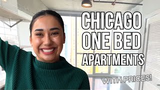CHICAGO APARTMENT HUNTING | One Beds w/ Prices!