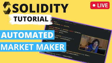 LIVE Solidity Smart Contract Programming - Automated Market Maker