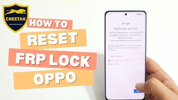 Reset FRP lock On Oppo MediaTek devices By Cheetah Tool Pro: Oppo Reno 10 5G Reset FRP Lock
