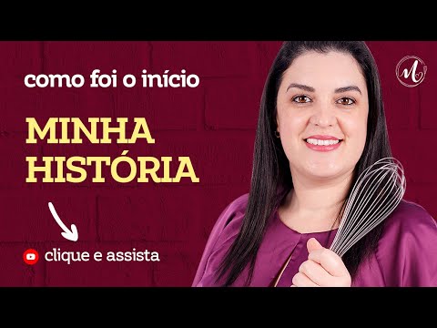 Tem história em cada bolo que faço! Vem me conhecer melhor!