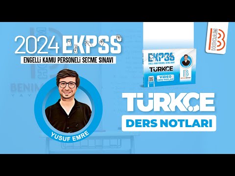 E-KPSS - Türkçe - Tanıtım - Yusuf Emre Aslan- 2024