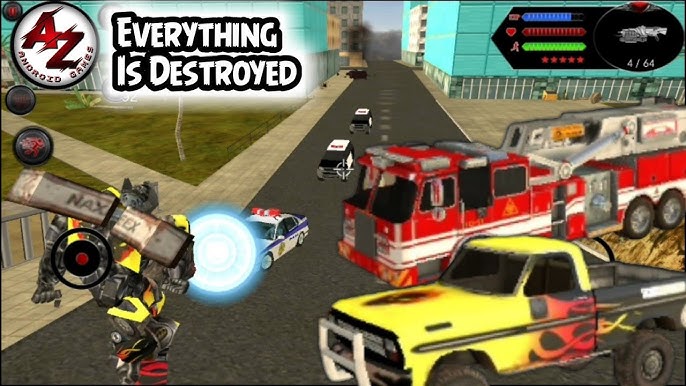 Monster Truck Robot Shark Game - Baixar APK para Android