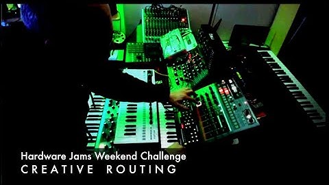 @HardwareJams Weekend Challenge - Creative Routing