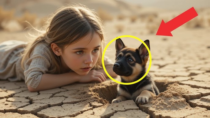 A Little Girl Found a Buried German Shepherd Puppy — What She Did Next Will Break Your Heart! - YouTube