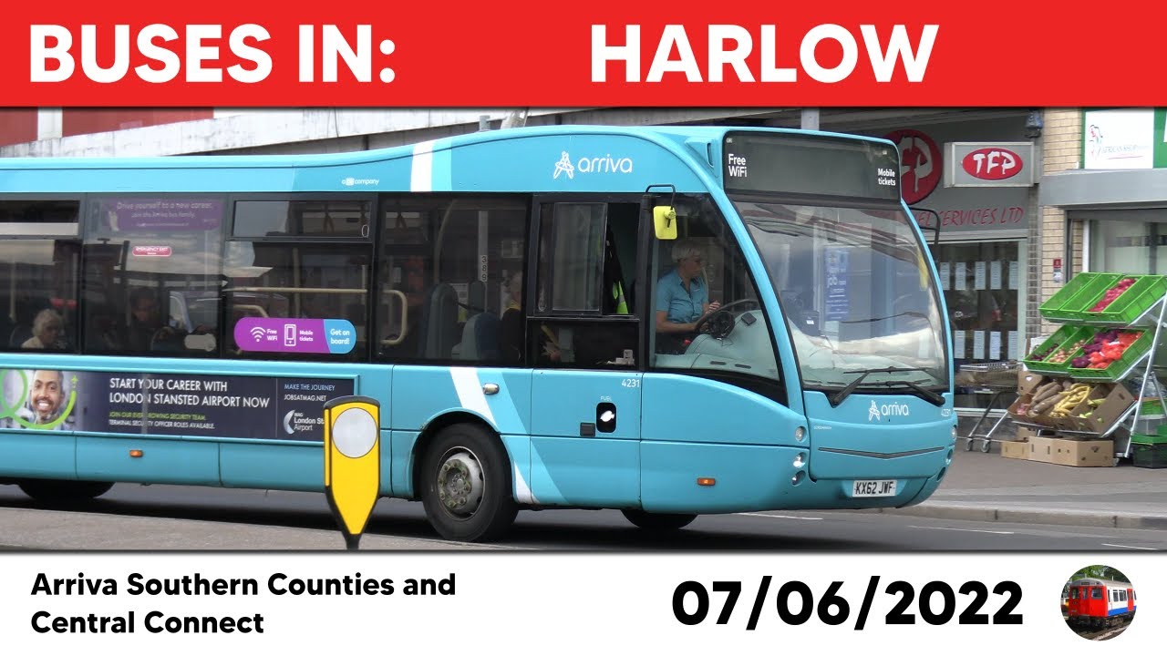 Buses in Harlow 07/06/2022