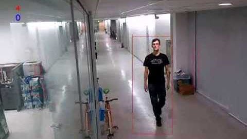 Indoor pedestrian detection with surveillance cameras