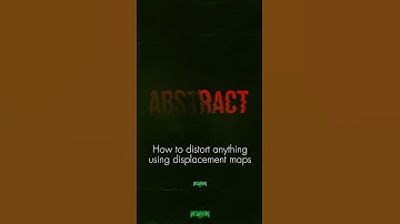 How to Use Displacement Maps and Distortion Effect | #photoshop Tutorials