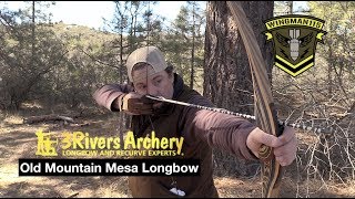 Old Mountain Mesa Longbow  3Rivers Archery