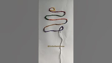 DIY Thread Art💜| String pull Art acrylic 🤩💕 #shorts #painting #watercolor #easy #diy #threadart #art