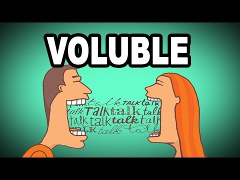 Learn English Words: VOLUBLE - Meaning, Advanced Vocabulary with Pictures and Examples