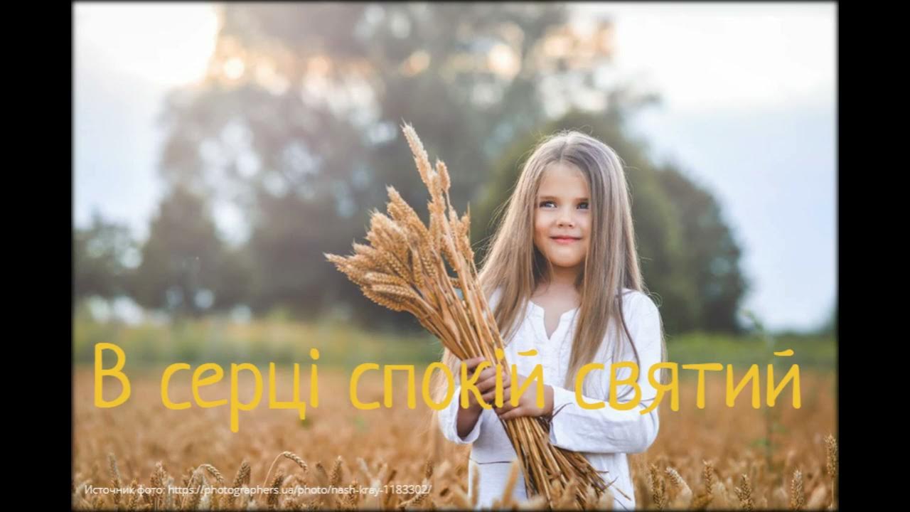 Девочка в пшеничном поле