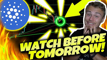 CARDANO ADA *MUST WATCH BEFORE TOMORROW!! DO NOT BUY ADA UNTIL YOU SEE THIS MEGA PUMP FORMING!