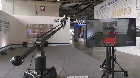 SEEDER virtual camera crane jib for studio automation