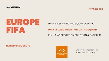 DATA STATION 6 | PROJECT 2 | Thực hành SQL với Dữ liệu Bóng đá (Part 2/3)