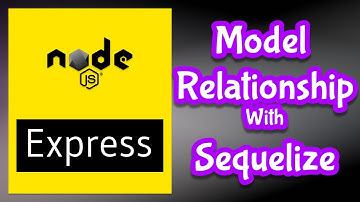 Sequelize Model Relationship in Express