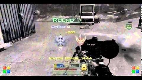 MW2 Trickshot Scrap Yard