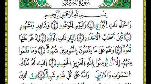 ختمة مصحف التجويد برواية ورش الصفحة رقم 590