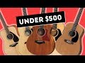 Tony's Top 5 Beginner Acoustic Guitars Under $500