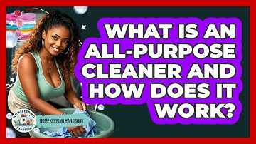 What Is An All-purpose Cleaner And How Does It Work? - Homekeeping Handbook