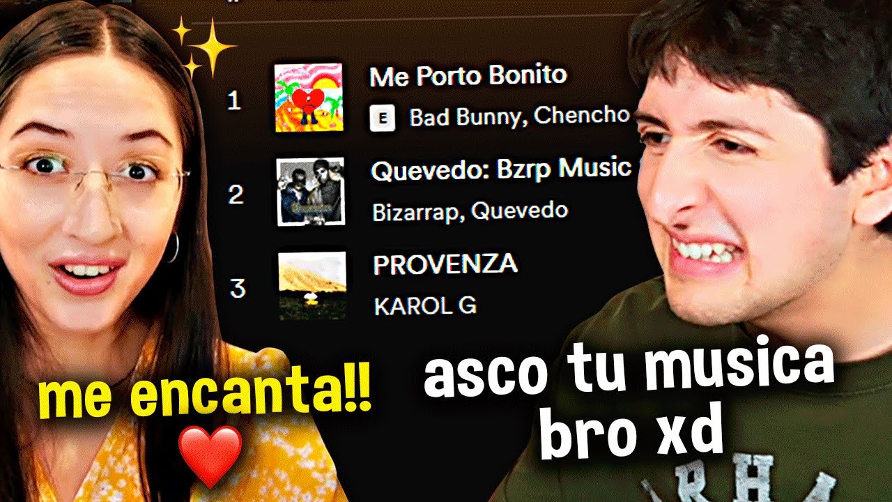 Reaccionando a la Musica favorita de subs XD