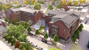 Lafayette College Visualization - Proposed McCartney Street Mixed-Use Project