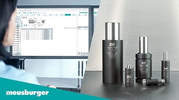 Meusburger technical tip – gas springs wizard from Meusburger