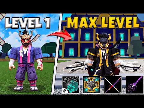 Noob To Max With Only FREE FRUIT In Blox Fruits !! - Ahmed Gaming