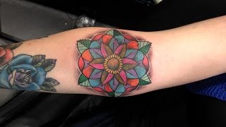 Getting My Geometric Flower Tattoo