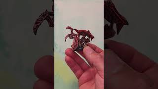 Fully Painted "Nidhoggr" from Lords of Ragnarok by Awaken Realms #slapchop #paintedminiatures #mini
