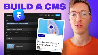 How to build a Content Management System (CMS) in Framer