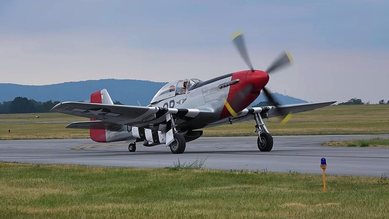 Reading airshow p 51 mustang youtube