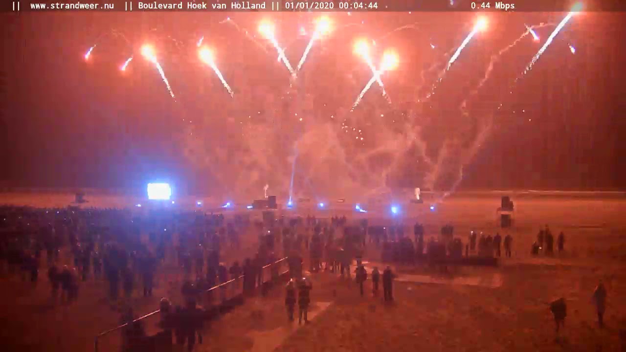 Vuurwerkshow in Hoek van Holland YouTube