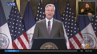 Mayor Bill de Blasio, Police Commissioner Dermot Shea Discuss George Floyd Protests