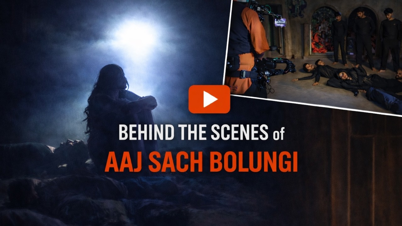 BTS of Aaj Sach Bolungi