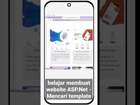 Belajar membuat Web ASP.NET - Mencari template @AlmandTeknologi #membuatwebsite #aspnet #website