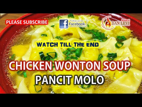 Pancit Molo (Filipino Wonton Soup) Recipe