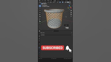 Dust Bin Modeling in Blender in 1 Min 🔥 #shorts #blender #blendertutorial #tutorial